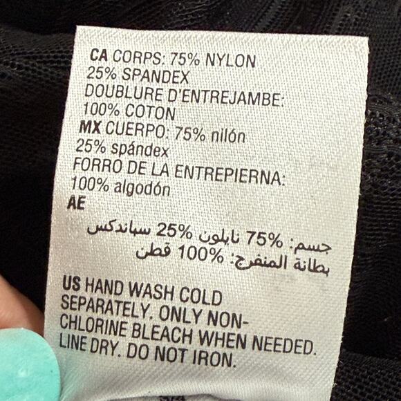 INC Concepts Logo Bodysuit Sheer Lace Cup Lingerie Teddy - Black Size XL - $50 - Picture 11 of 11